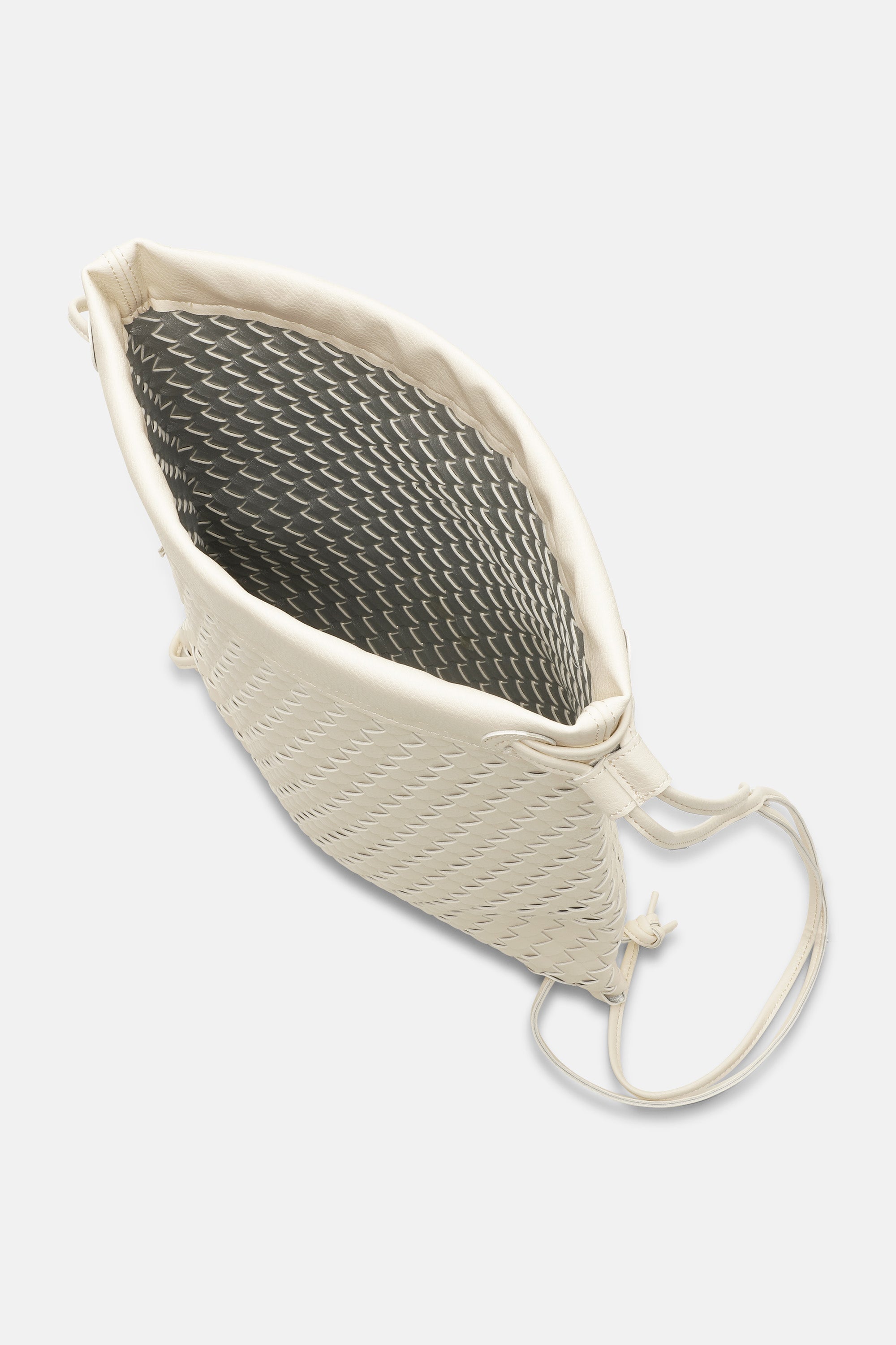 Ilse Jacobsen Hornbæk Accessories String Backpack Shoulder bag 104710 Egg White Silver
